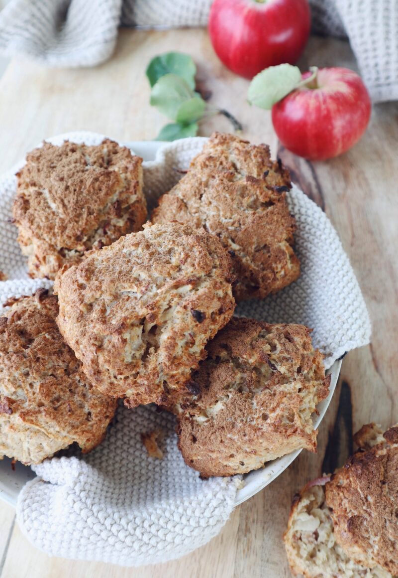 glutenfria äppelfrallor